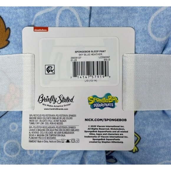 SpongeBob SquarePants Womens Lounge Pajama Sleep Pants With Pockets Large - Picture 7 of 7
